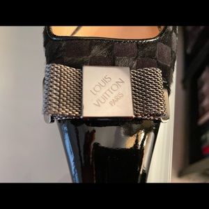 Genuine Louis Vuitton Calf Hair Pumps